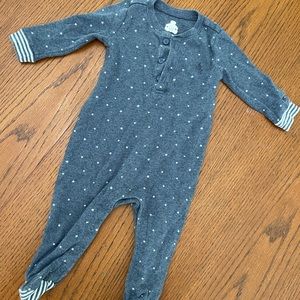 Baby Gap Star Footie Pajamas 6-9m